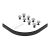 Leg Set Suitable for 1000-1200 Quad & Offset Trays - Hudson Reed LEG6S Grey Slate