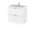 600mm Vanity Unit & Basin - Hudson Reed CBI130 Gloss White, White colour ,image 1