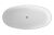 Freestanding Bath - Hudson Reed NBB002 White, White colour ,image 1