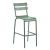 Anzio Aluminium Bar chair Olive Green