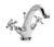 Mono Basin Mixer - Hudson Reed BC305DX Chrome, Chrome & White colour ,image 1