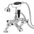 Bath Shower Mixer - Hudson Reed BC404DX Chrome, Black/Chrome colour ,image 1