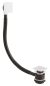 Push Button Bath Waste - Hudson Reed EK308 Chrome, Chrome colour ,image 1