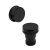 Click Clack Bath Waste With Easyclean Removable Grid - Hudson Reed E427 Black, Black colour ,image 1