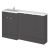 1500mm Combination - Hudson Reed CBI917 Gloss Grey, Grey colour ,image 2
