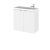 600mm Vanity Unit & Basin - Hudson Reed CBI129 Gloss White, White colour ,image 1