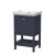 500mm Floor Standing Vanity & Basin 0TH - Hudson Reed BEX323H Blue, Blue colour ,image 1