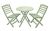 Porto Green Folding Bistro Set ,image 1