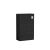500 WC UNIT (235 Deep) - Nuie NVF641N Black, Black colour ,image 1