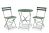 Padstow Bistro Folding Set Olive, Green colour ,image 1