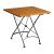 Newark 700 x 700 Metal Square Folding Table (Arch)