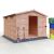 Security Apex 10 x 10 Single Door Shiplap Shed