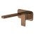 Wall Mounted 2 Tap Hole Basin Mixer With Plate - Nuie WIN1528 Brass, Brass colour ,image 1
