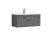 800mm Wall Hung 1 Drawer Vanity & Basin 2 - Nuie ARN525B Grey, Grey colour ,image 1