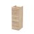 300mm Drawer Unit - Hudson Reed OFF3032 Oak, Oak colour ,image 1