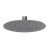 Round Fixed Head 200mm Diameter - Nuie A7082 Black, Black colour ,image 1