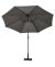 3M Grey Crank And Tilt Parasol Powder Coated Aluminium Pole, Grey colour ,image 1