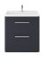 Floor Standing 800mm Cabinet & Basin - Hudson Reed SOL303 Indigo Blue, Blue colour ,image 1
