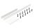 Leg Set & Plinth Kit (1700 &1000 Plinth) - Hudson Reed LEGC White, White colour ,image 1