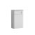 500mm WC Unit - Nuie RC0141 Gloss White, White colour ,image 1