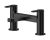 Deck Mounted Bath Filler - Nuie ARV403 Matt Black, Black colour ,image 1