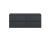 1200 Wall Hung 4 Drawer Vanity & Worktop - Hudson Reed URB1404W2 Black, Black colour ,image 1