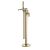 Freestanding Bath Shower Mixer with Kit - Nuie BIN821F Brushed Brass