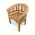 Windsor 820 x 700 TK Wooden Garden Chair - Neutral