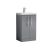500mm Floor Standing 2 Door Vanity & Basin 3 - Nuie ARN2201D Grey, Grey colour ,image 1