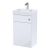 500mm Basin & WC Unit - Nuie PRC145CB Gloss White, White colour ,image 1