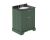 600mm Cabinet & Marble Top (3TH) - Hudson Reed LOF824 Hunter Green, Green colour ,image 1