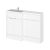 1200mm Left Hand Combination - Hudson Reed CBI109 Gloss White