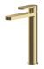 High Rise Mono Basin Mixer - Nuie BIN870 Brass, Brass colour ,image 1