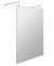 1400mm Wetroom Screen With Arms and Feet - Hudson Reed GPAF14 Chrome, Glass colour ,image 1
