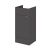400mm Vanity Unit - Hudson Reed OFF904 Gloss Grey, Grey colour ,image 1