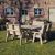 Ergo 8 Seater Square Set 4Xc 2Xb By Churnet Valley