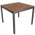 Dorset 900 x 900 Metal Garden Table - Square