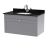 800mm Wall Hung 1 Drawer Vanity & Marble Top 1TH - Nuie CLC296BR1 Grey, Grey colour ,image 1