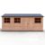 Mammoth 10 x 20 Double Door Shiplap Shed