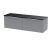 1200 Wall Hung 2-Drawer Vanity & Laminate Worktop - Hudson Reed DFF294LSB2 Grey, Grey colour ,image 1