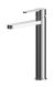 High-Rise Mono Basin Mixer (No Waste) - Nuie ARV370 Chrome, Chrome colour ,image 1