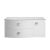 1000mm Left Hand Cabinet With Marble Top - Hudson Reed SAR105L Moon White, White colour ,image 1