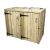 Deluxe Double Bin Store By Churnet Valley