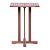 Melton 1000 x 700 Wooden Pedestal Bar Table - Mid Height