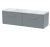 1200 Wall Hung 2-Drawer Vanity & Laminate Worktop - Hudson Reed JNU2322LBG2 Grey, Grey colour ,image 1