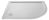 Slip Resistant Offset Quadrant Shower Tray RH 1000 x 800mm - Hudson Reed NSR109 European White, White colour ,image 1