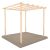 Ivy Pergola Kit 8 x 8