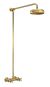 Traditional Thermostatic Shower Valve & Kit - Hudson Reed A8118 Brushed Brass, Brass colour ,image 1