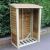 Heavy Duty Logstore 6 X 4 (Height Ft X Width Ft) By Churnet Valley, Wood colour ,image 1