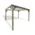 Pergola 2.4M X 2.4M By Churnet Valley, Wood colour ,image 1
